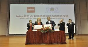 ENI|Infor宣布与利奥纸品集团签约成为工业4.0转型伙伴